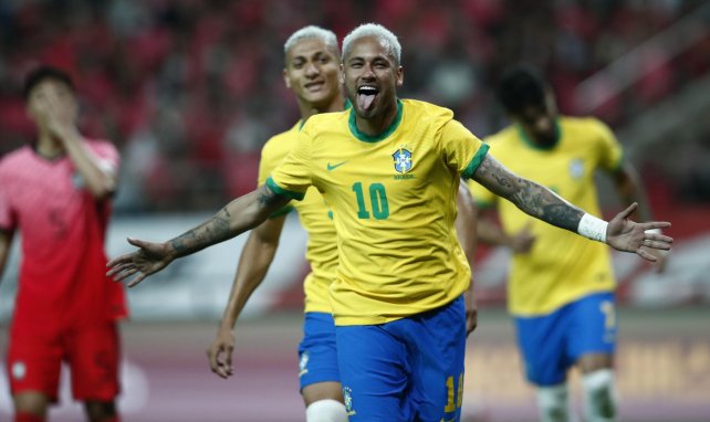 Neymar a inscrit un doublé