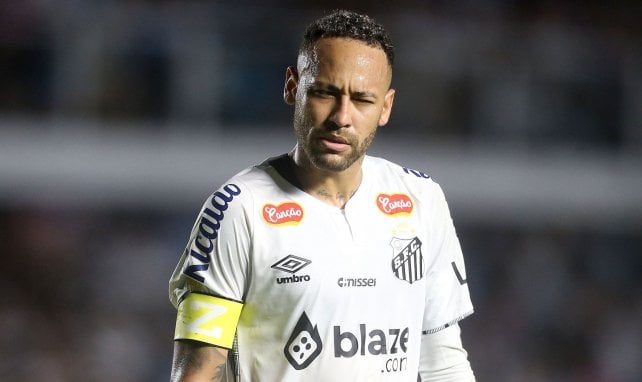 Neymar avec Santos