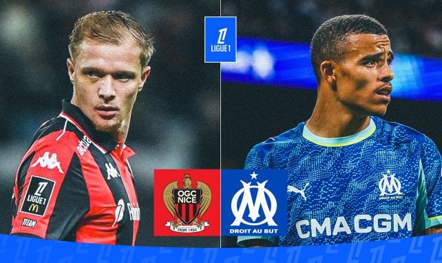 OGC Nice - OM : les compositions probables 