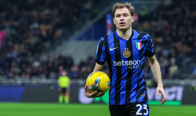 Nicolò Barella avec l'Inter