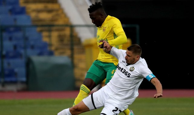 Marius Noubissi sous les couleurs du FC Ilves Tampere en 2018