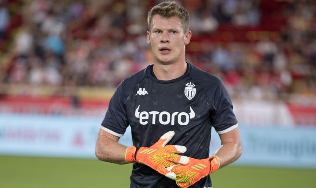 Alexander Nübel sous le maillot de l'ASM. 