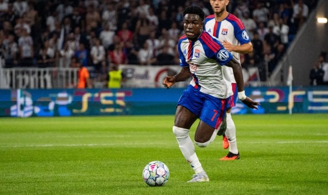OL : Ernest Nuamah savoure son but contre Auxerre