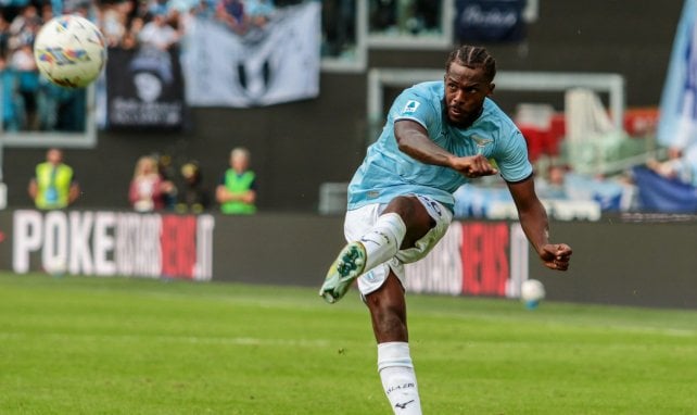 Nuno Tavares en action avec la Lazio Rome