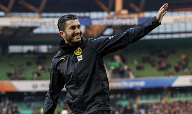 Nuri Şahin sur le banc du BVB