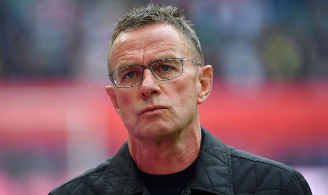 Le nouvel entraîneur intérimaire de Manchester United Ralf Rangnick
