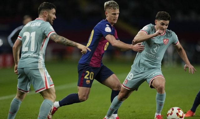 Dani Olmo et Julian Alvarez au duel