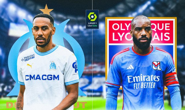 Aubameyang sera face à Lacazette pour cet Olympico