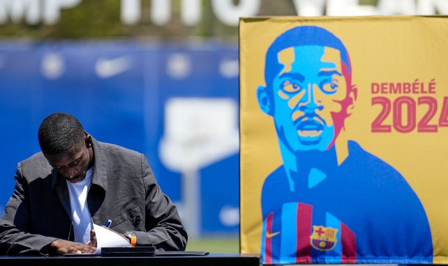 Ousmane Dembélé a officiellement prolongé au FC Barcelone. 