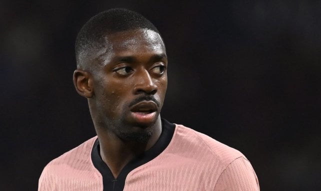 Ousmane Dembélé avec le PSG
