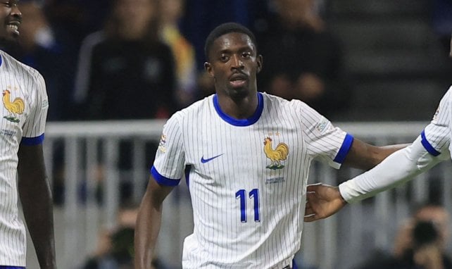 Ousmane Dembélé sous les couleurs de la France 