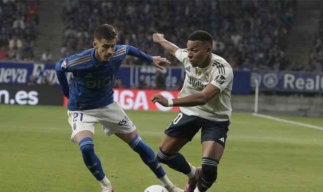 Kylian Mbappé, contre le Real Oviedo