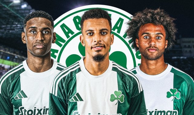 Le Panathinaikos avec Tetê, Palmer-Brown, Ounahi