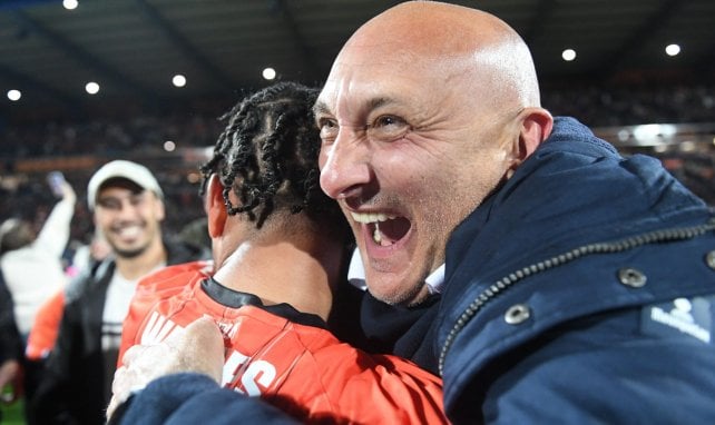 Olivier Pantaloni avec Lorient.