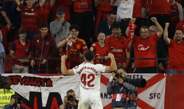 Alvaro Pascual, l'attaquant du Séville FC