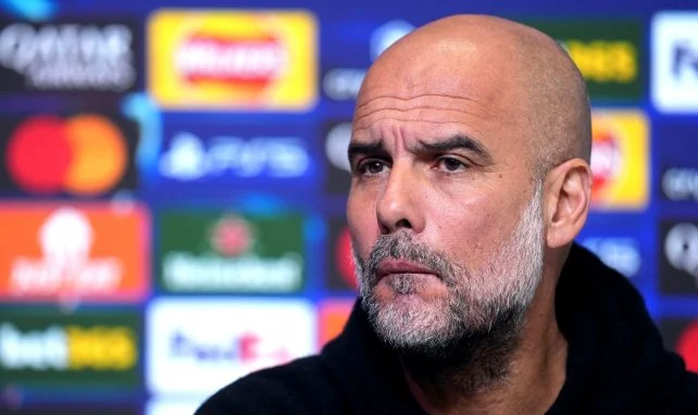 Pep Guardiola, l'entraineur de Manchester City