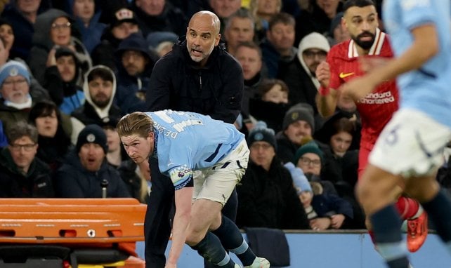 Pep Guardiola et Kevin de Bruyne