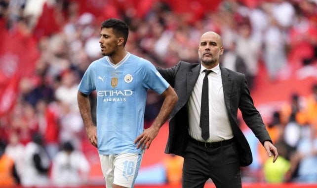 Rodri, avec Manchester City 