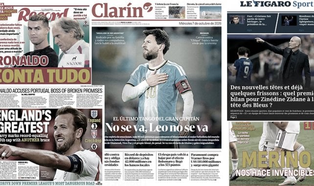 La presse rend hommage à Lionel Messi, Harry Kane entre dans l’histoire de l’Angleterre