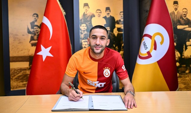 Hakim Ziyech sous les couleurs de Galatasaray
