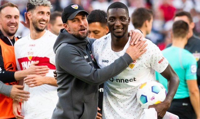 Serhou Guirassy, auteur de son deuxième triplé en Bundesliga