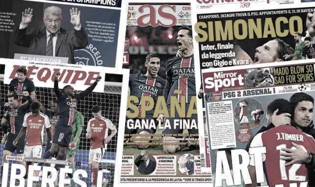 Le PSG met l’Europe à ses pieds après sa qualification en finale, l’Angleterre l’a mauvaise après l’élimination d’Arsenal