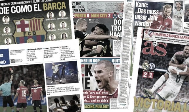 Le PSG a tranché pour le Ballon d’Or, la presse encore bluffée par Thibaut Courtois