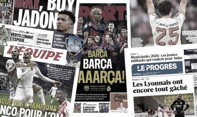 La presse s’emballe pour le retour de l’OM en Ligue des Champions, les clés de la prolongation de contrat XXL de Vinicius Jr
