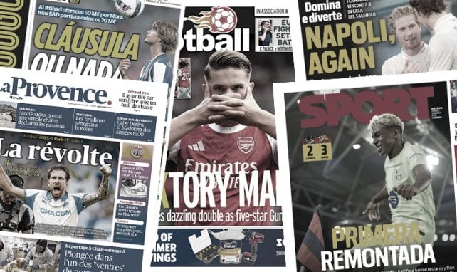 La presse s’emballe pour le retour fracassant de Pierre-Emerick Aubameyang, nouvelles révélations sur l’état de forme de Kylian Mbappé