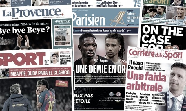 La presse s’impatiente avant le choc PSG-Bayern, le plan du Real Madrid pour Kylian Mbappé