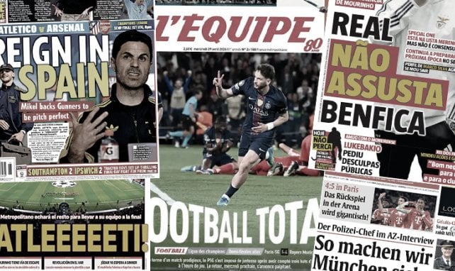 La presse internationale en extase après PSG-Bayern, le Portugal ne veut pas de José Mourinho au Real Madrid