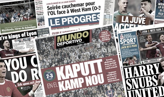 La presse espagnole dézingue le Barça après sa retentissante élimination