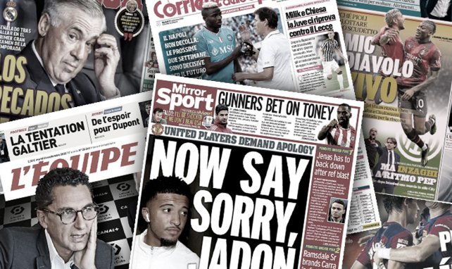  Le coup de pression des stars de Manchester United à Jadon Sancho, la tension monte pour Rudi Garcia au Napoli