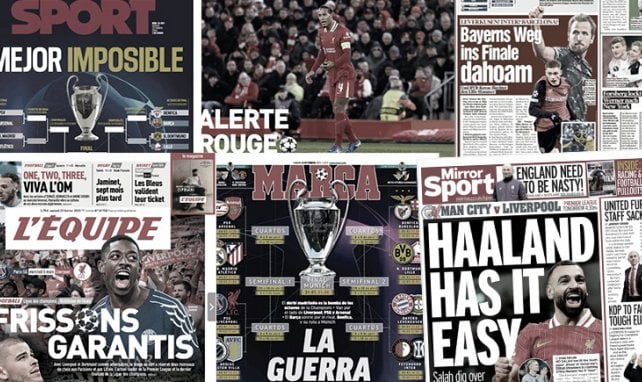 La presse européenne salive devant le choc Liverpool-PSG, Paris veut arracher un joueur de l’OM pour 75 millions 