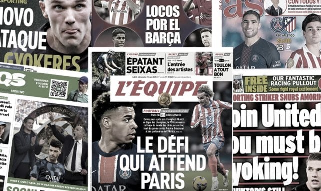 La presse européenne met la pression sur le PSG, Viktor Gyökeres a fait son choix