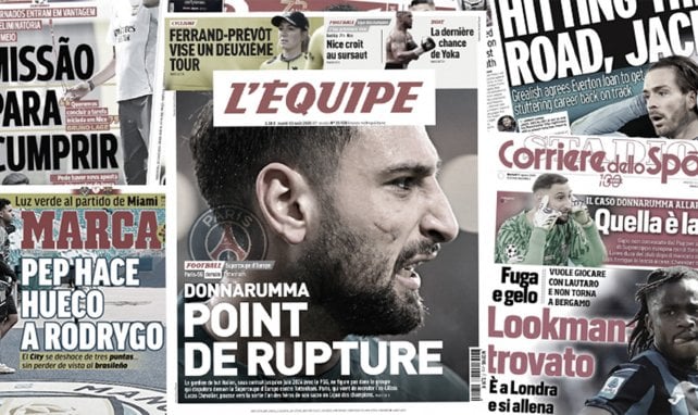 Le traitement de Donnarumma irrite l’Italie, Liverpool réclame encore des recrues