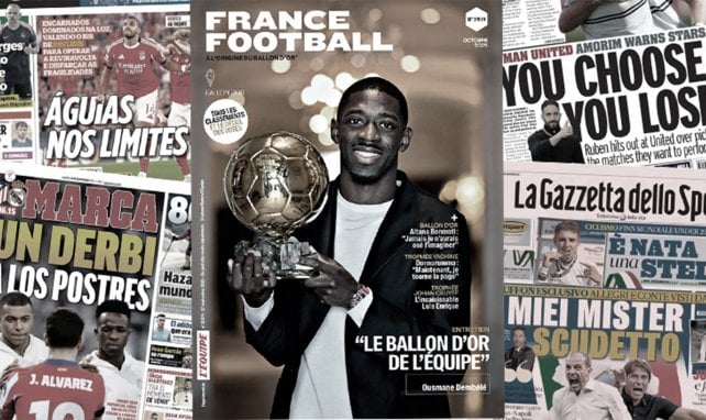 l’OM leader enflamme la presse française, Harry Kane plus fort que Cristiano Ronaldo