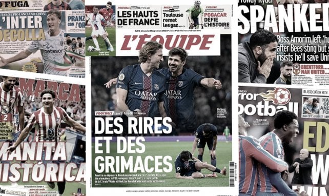 La presse anglaise allume Ruben Amorim, la Manita de l’Atlético choque l’Europe