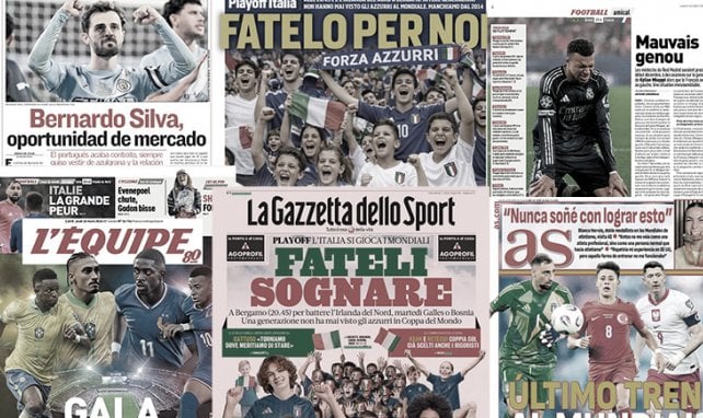 L’Italie redoute un énième fiasco, la presse salive avant le choc France-Brésil 