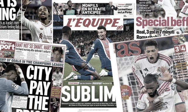 La presse mondiale à genoux devant le PSG, l’Angleterre abasourdie par le triplé de Barcola