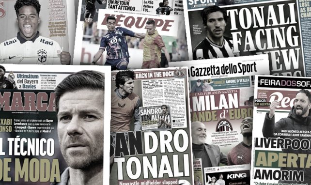  Sandro Tonali se fait briser par la presse anglaise, la Juventus casse les plans de Dortmund pour l’avenir