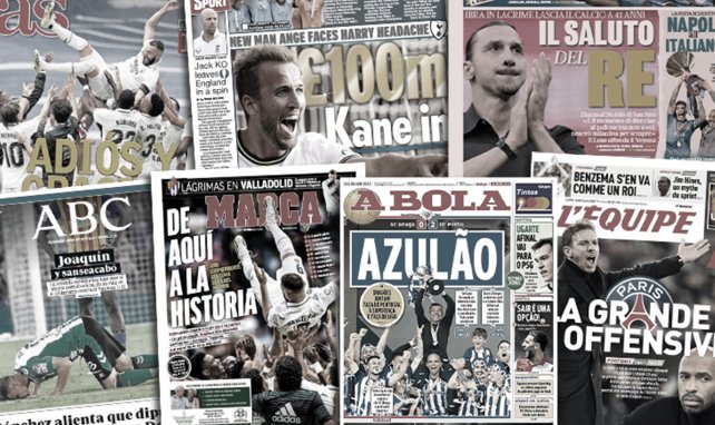 La presse mondiale rend hommage à Karim Benzema et Zlatan, Manchester City va empêcher Haaland de partir au Real 