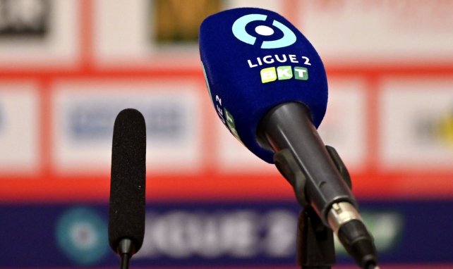 Le micro de la Ligue 2 en conférence de presse