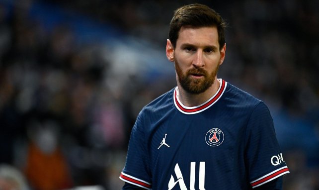 Lionel Messi sous les couleurs du Paris Saint-Germain