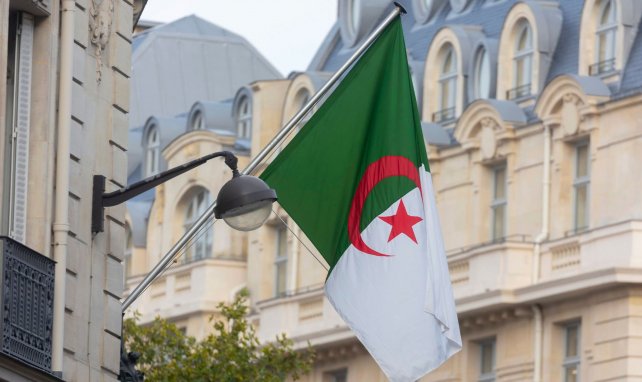 Le drapeau de l'Algérie 