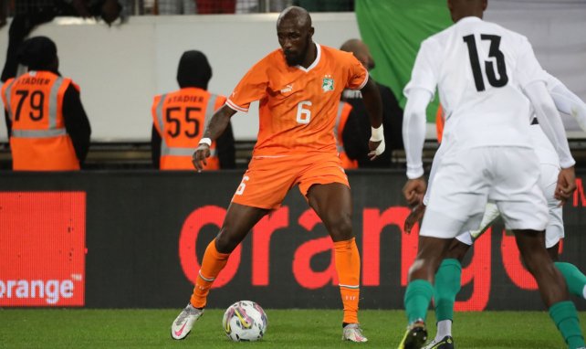 Seko Fofana sous les couleurs de la Côte d'Ivoire