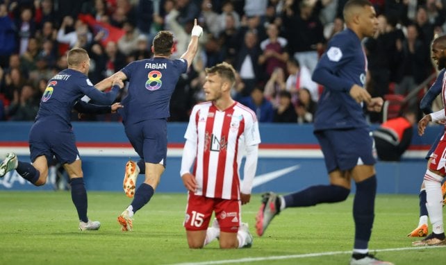 Clément Vidal sous les couleurs de l'AC Ajaccio