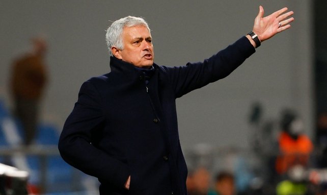 L'entraîneur de l'AS Rome José Mourinho