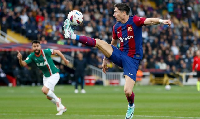 Robert Lewandowski sous les couleurs du Barça