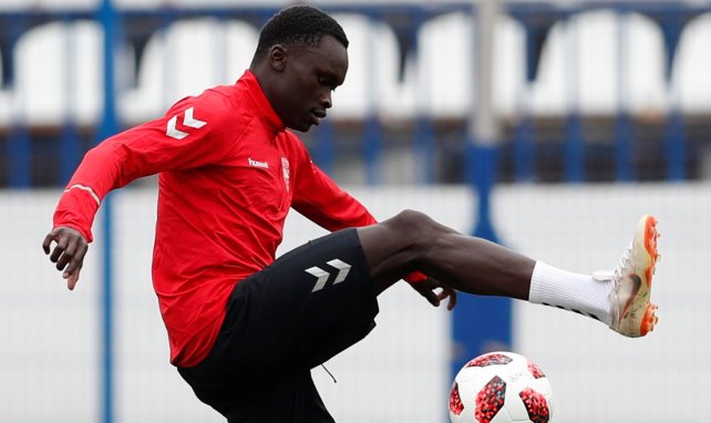 Pione Sisto sous le maillot Danois